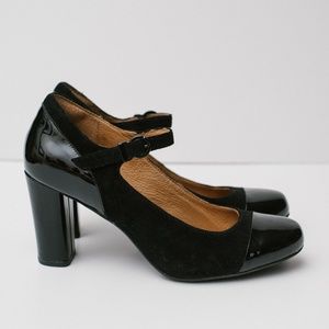 Black Indigo by Clarks Mary Jane Pumps